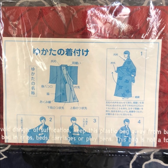 Uniqlo Japan “Summer Kimono” Yukata in original packaging - Picture 7 of 14